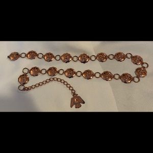 Vintage Copper Concho Belt
